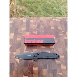 Kershaw Monitor DuraLock Folding Knife 3" D2 Tool Steel Spear Blade Nylon Handle